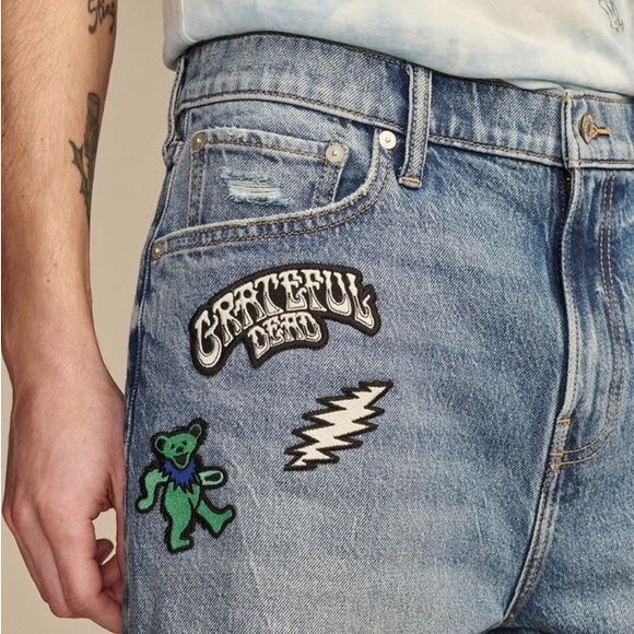 NEW Lucky Brand Grateful Dead Vintage Loose Short - Picture 3 of 12